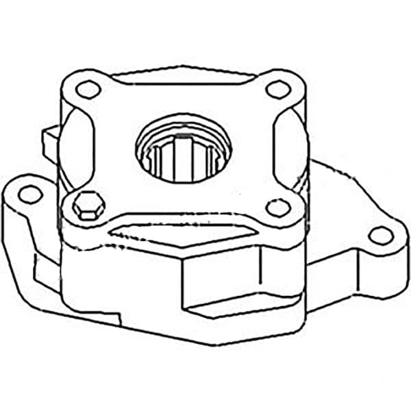 Aftermarket New Oil Pump Fits CaseIH Tractor Models C70 C80 C90 CX70 CX80 Plus 293177A1 - main